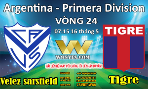 Read more about the article 07:15 NGÀY 16/5 Velez Sarsfield vs Tigre.