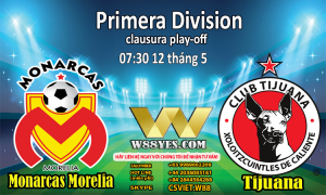 Read more about the article 07:30 NGÀY 12/5: Monarcas Morelia vs Tijuana.