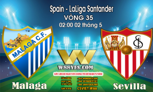 Read more about the article 02:00 NGÀY 02/5: Malaga vs Sevilla.