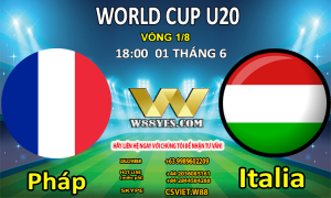 Read more about the article SOI KÈO :18:00 NGÀY 01/6: U20 Pháp vs U20 Italia.