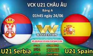 Read more about the article SOI KÈO : 01h45 ngày 24/06: U21 Serbia vs U21 Tây Ban Nha.