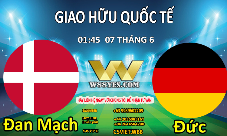 You are currently viewing NHẬN ĐỊNH : 01:45 NGÀY 07/6: Đan Mạch vs Đức.