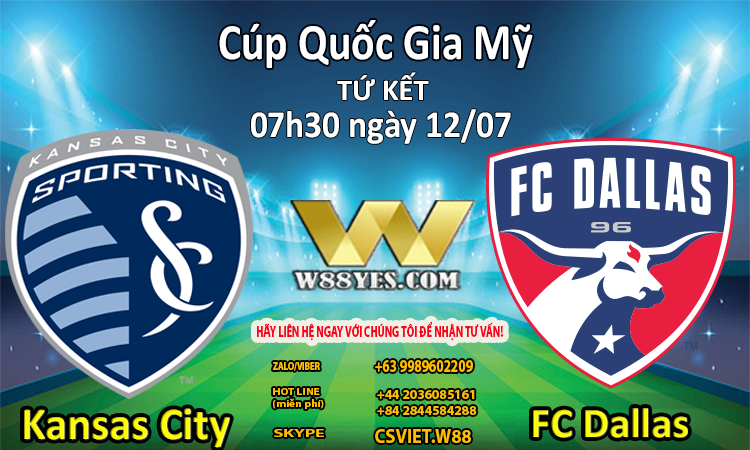 You are currently viewing NHẬN ĐỊNH : 07h30 ngày 12/07: Kansas City vs FC Dallas.