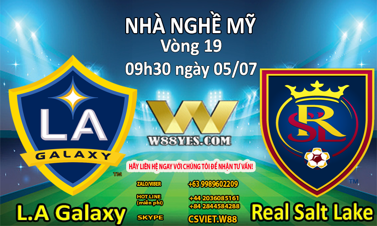 You are currently viewing NHẬN ĐỊNH : 09h30 ngày 05/07: L.A Galaxy vs Real Salt Lake.