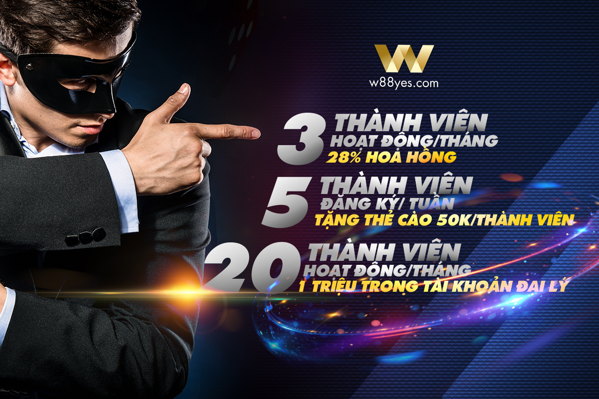 Read more about the article TRỞ LẠI VỚI CHƯƠNG TRÌNH ĐẠI LÝ W88!!!