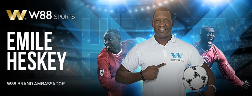 Read more about the article EMILE HESKEY TÁI XUẤT VỚI VÀO TRÒ ĐẠI SỨ THƯƠNG HIỆU CỦA  W88.COM