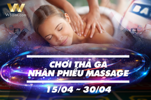 Read more about the article CHƠI THẢ GA – NHẬN PHIẾU MASSAGE