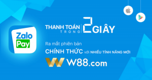 Read more about the article GỬI TIỀN TẠI W88 QUA ZALOPAY