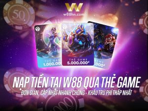 Read more about the article Tìm kiếm thêm thu nhập? Hãy đến với Đại Lý thẻ Game W88