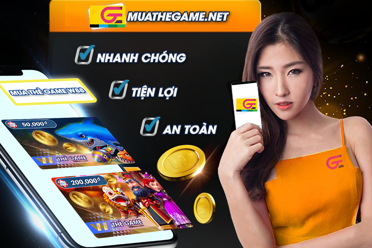 You are currently viewing Mua thẻ Game W88 trực tuyến – Ẩn Danh, Nhanh Chóng, Thuận Tiện!