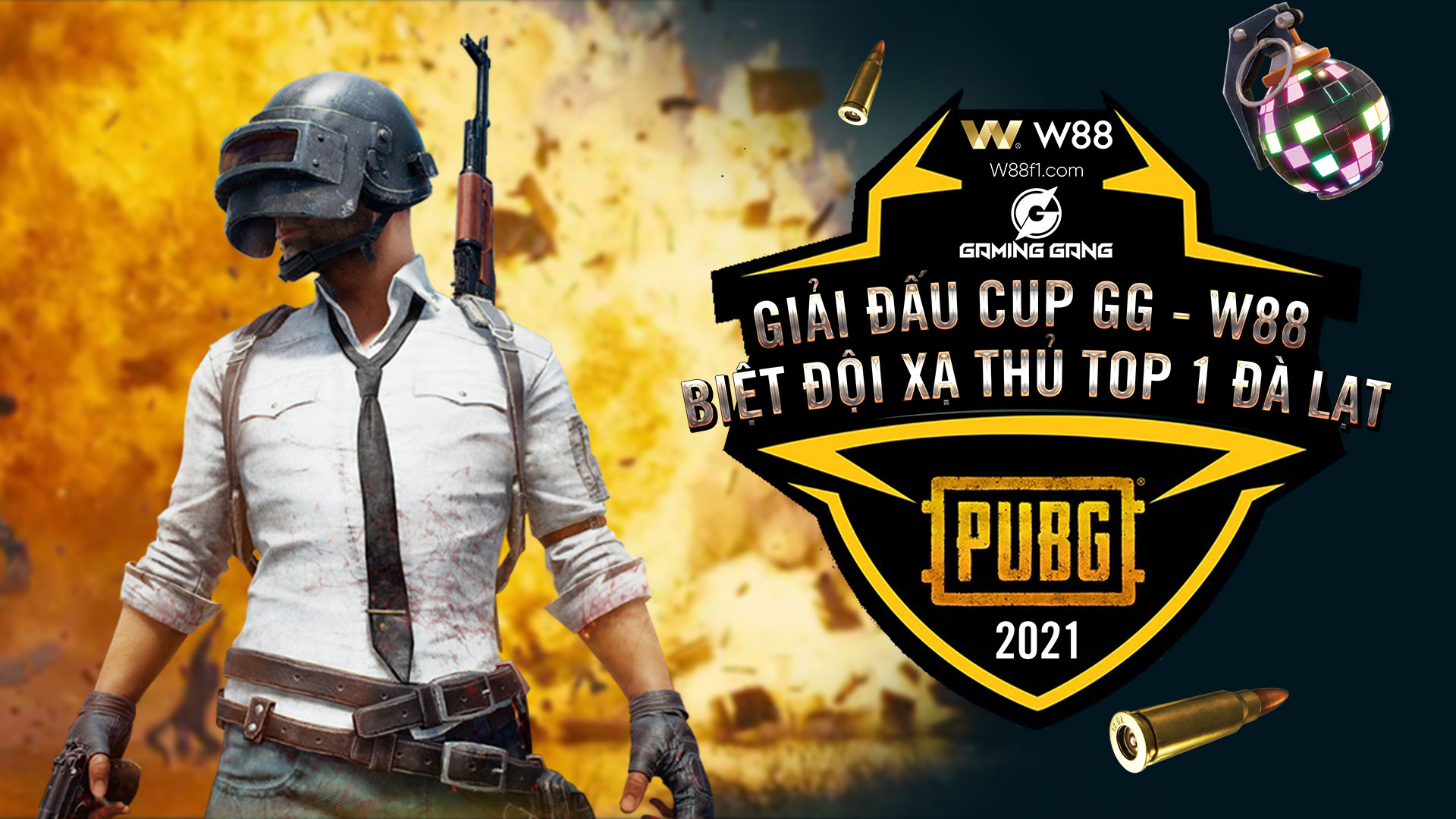 You are currently viewing GIẢI ĐẤU PUBG CUP W88 – GAMING GANG KẾT THÚC TỐT ĐẸP!