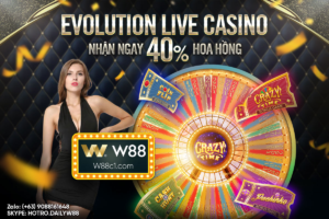 Read more about the article RA MẮT SẢNH LIVE CASINO EVOLUTION VỚI 40% HOA HỒNG DÀNH CHO ĐẠI LÝ!