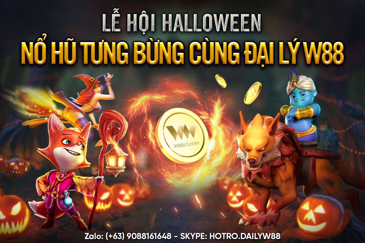 You are currently viewing LỄ HỘI HALLOWEEN – NỔ HŨ TƯNG BỪNG CÙNG ĐẠI LÝ W88