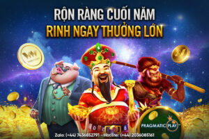 Read more about the article RỘN RÀNG CUỐI NĂM – RINH NGAY THƯỞNG LỚN VỚI SLOTS PRAGMATIC PLAY