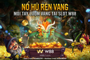 Read more about the article NỔ HŨ RỀN VANG – MỎI TAY LƯỢM VÀNG TẠI SLOT W88