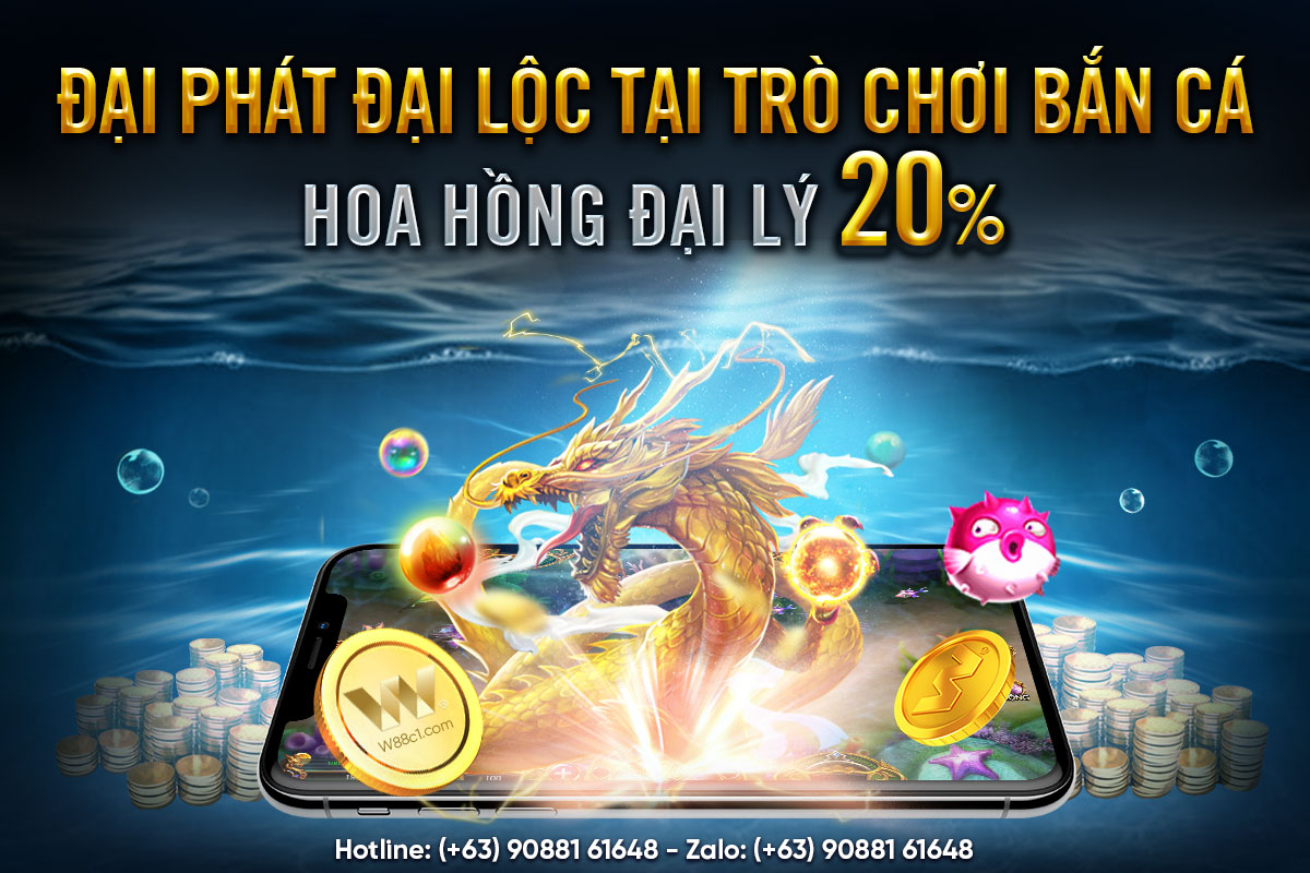 You are currently viewing ĐẠI PHÁT ĐẠI LỘC TẠI TRÒ CHƠI BẮN CÁ – HOA HỒNG ĐẠI LÝ 20%