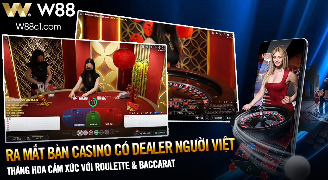 You are currently viewing [W88] DEALER NGƯỜI VIỆT – THĂNG HOA CẢM XÚC CÙNG SẢNH EVOLUTION W88