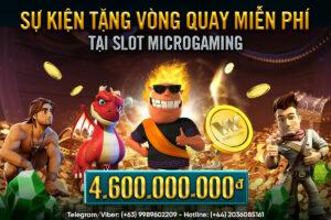 Read more about the article SỰ KIỆN TẶNG VÒNG QUAY MIỄN PHÍ TẠI SLOT MICROGAMING