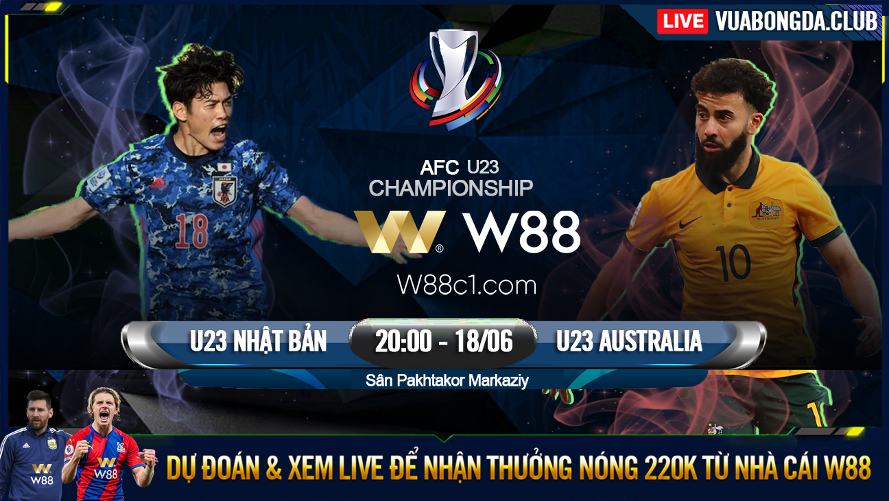 You are currently viewing [W88 – MINIGAME] U23 NHẬT BẢN – U23 AUSTRALIA | U23 CHÂU Á | BẢN LĨNH SAMURAI