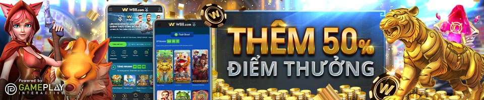 You are currently viewing CHÀO HÈ RỘN RÀNG – NHẬN THÊM 50% ĐIỂM THƯỞNG TẠI SLOT GAMEPLAY INTERACTIVE W88