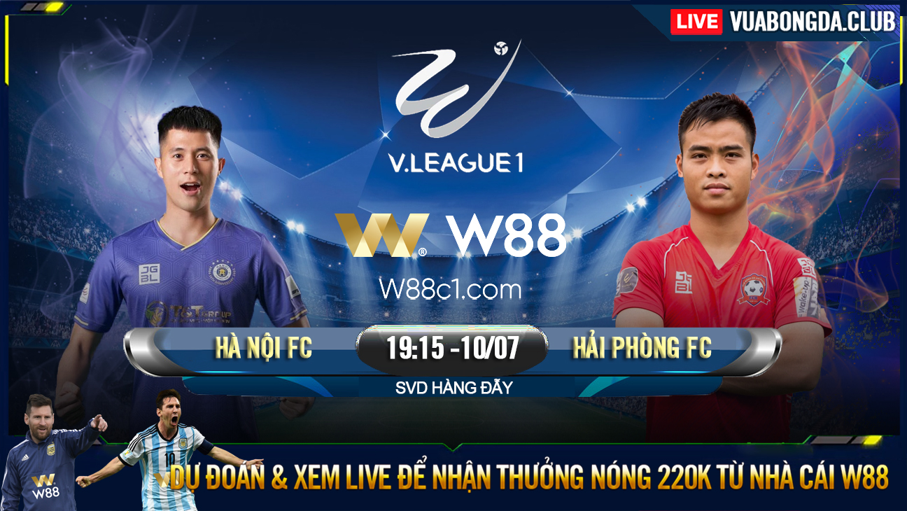 You are currently viewing [W88 – MINIGAME] HÀ NỘI – HẢI PHÒNG | V-LEAGUE | ĐẠI CHIẾN TẠI THỦ ĐÔ