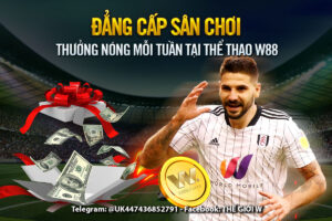 Read more about the article ĐẲNG CẤP SÂN CHƠI – THƯỞNG NÓNG MỖI TUẦN TẠI THỂ THAO W88