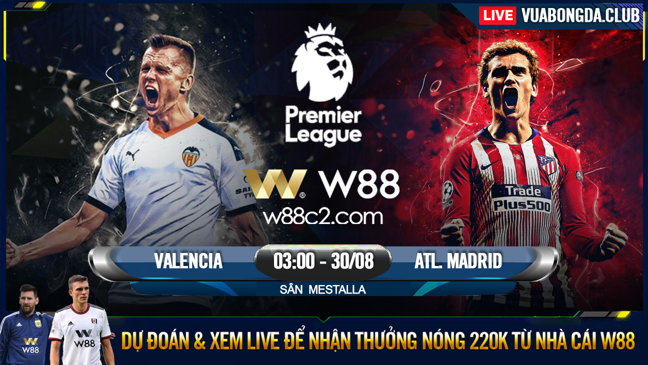 You are currently viewing [W88 – MINIGAME] VALENCIA – ATL MADRID | LA LIGA | ĐI DỄ VỀ KHÓ