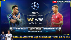 Read more about the article [W88 – MINIGAME] INTER – BAYERN | UEFA CHAMPIONS LEAGUE | HÙM XÁM ĐI SĂN