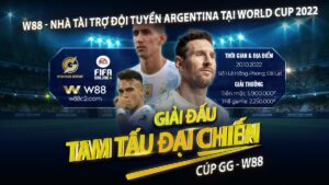 Read more about the article ⚽ GIẢI ĐẤU FIFO4 XUYÊN VIỆT – TAM TẤU ĐẠI CHIẾN 🧧 CUP GG – W88 ⚽