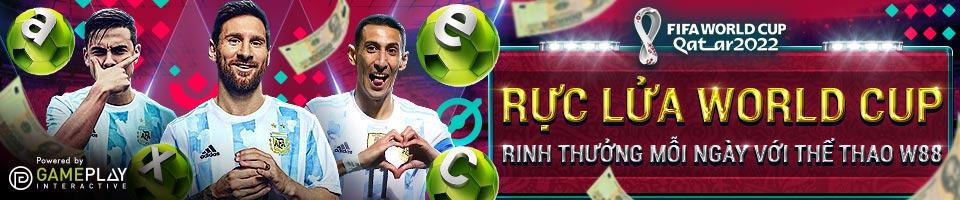 You are currently viewing RỰC LỬA WORLD CUP – RINH THƯỞNG MỖI NGÀY VỚI THỂ THAO W88