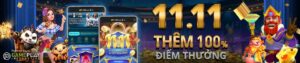 Read more about the article HOT SALE 11.11 – NHẬN THÊM 100% ĐIỂM THƯỞNG TẠI THẾ GIỚI SLOT GPI W88