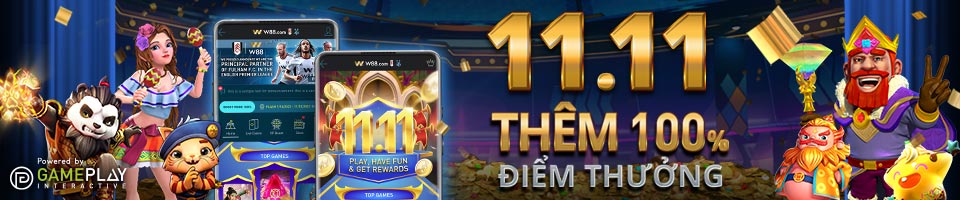 You are currently viewing HOT SALE 11.11 – NHẬN THÊM 100% ĐIỂM THƯỞNG TẠI THẾ GIỚI SLOT GPI W88