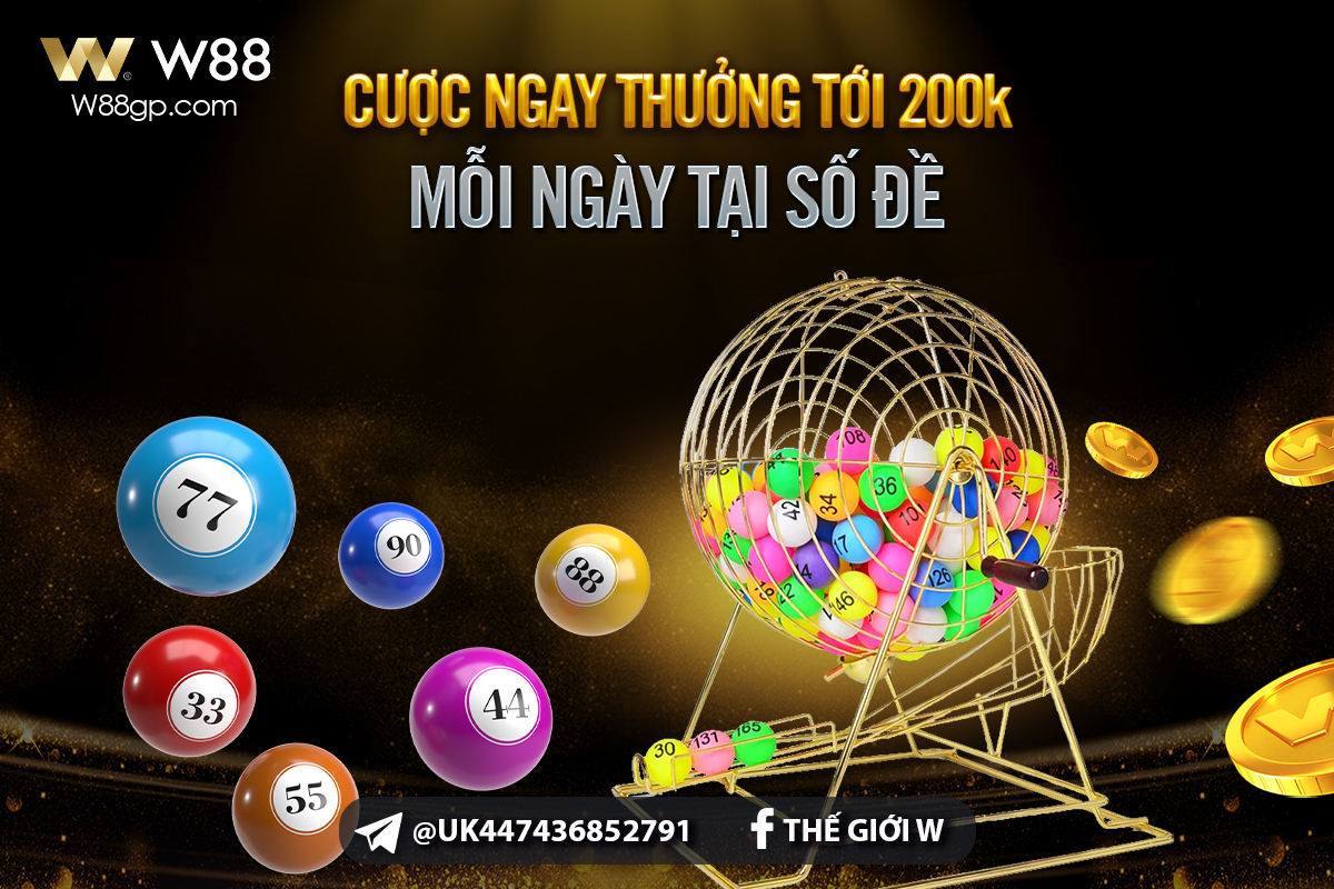 You are currently viewing CƯỢC NGAY – THƯỞNG TỚI 200K MỖI NGÀY TẠI SỐ ĐỀ