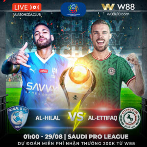 Read more about the article [W88 – MINIGAME] AL-HILAL VS AL-ETTIFAQ | SAUDI PRO LEAGUE | KỲ TÍCH CÓ XUẤT HIỆN