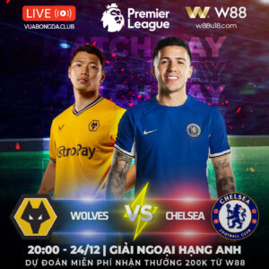 Read more about the article [W88 – MINIGAME] WOLVES VS CHELSEA | HANG SÓI DỄ ĐẾN KHÓ VỀ