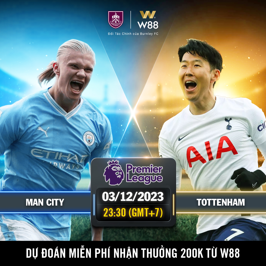 You are currently viewing [W88 – MINIGAME] MAN. CITY – TOTTENHAM | NGOẠI HẠNG ANH | CHÌM SÂU TRONG KHỦNG HOẢNG