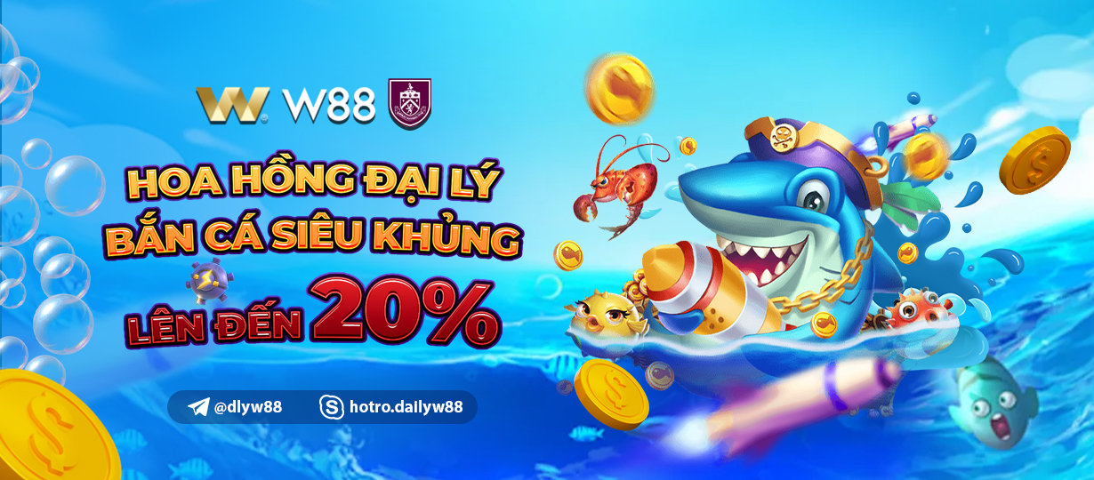 Read more about the article HOA HỒNG BẮN CÁ HẤP DẪN LÊN TỚI 20% TẠI W88