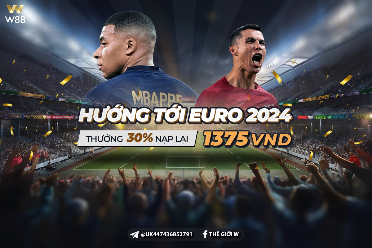 You are currently viewing EURO 2024: THƯỜNG 30% NẠP LẠI MỖI NGÀY LÊN TỚI 1,375 VND