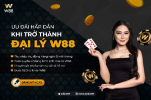 Read more about the article ƯU ĐÃI ĐỐI TÁC ĐẠI LÝ W88 TOP 1 THỊ TRƯỜNG CÁ CƯỢC 2024