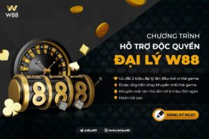 Read more about the article CHƯƠNG TRÌNH HỖ TRỢ ĐỘC QUYỀN ĐỐI TÁC ĐẠI LÝ W88