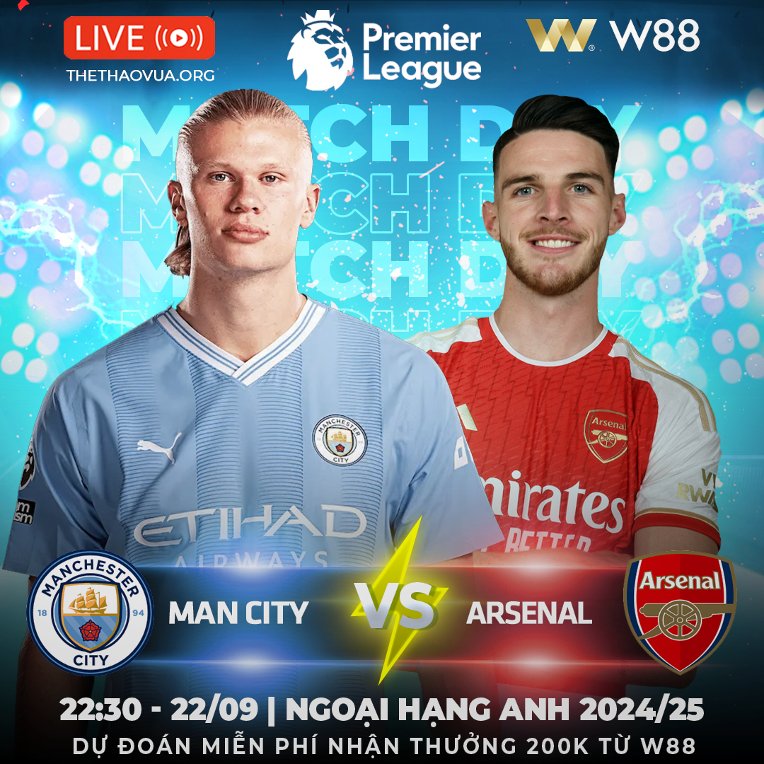 You are currently viewing [W88 – MINIGAME] | MANCHESTER CITY – ARSENAL | CĂNG NHƯ DÂY ĐÀN