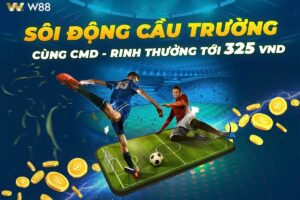 Read more about the article SÔI ĐỘNG CẦU TRƯỜNG CÙNG CMD – RINH THƯỞNG TỚI 325 VND