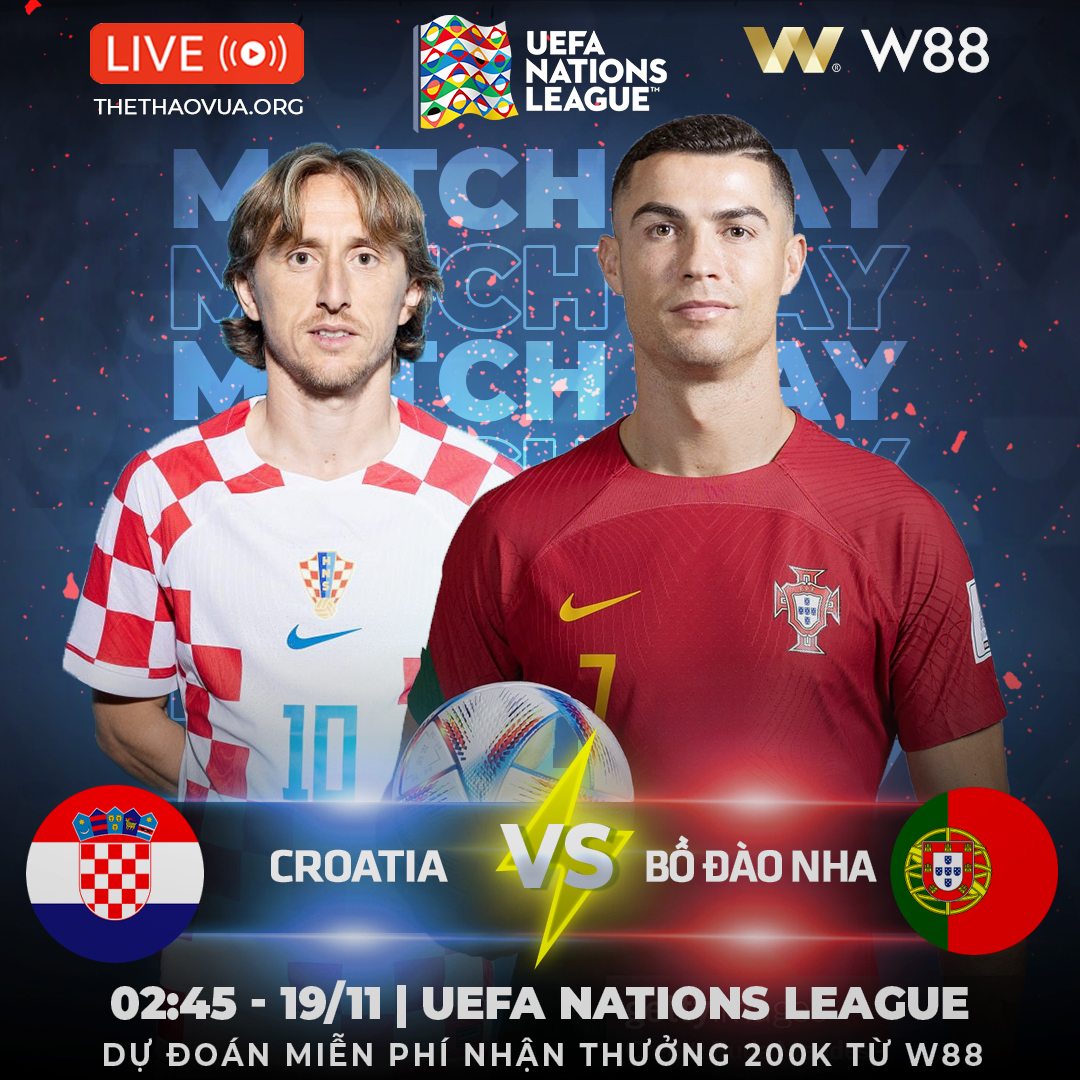 You are currently viewing [W88 – MINIGAME] CROATIA VS BỒ ĐÀO NHA | MỞ TIỆC BÀN THẮNG