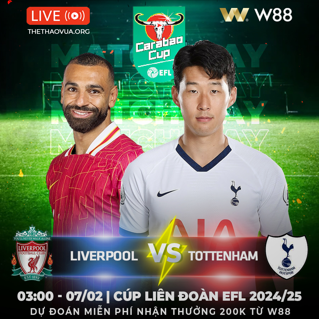 You are currently viewing [W88 – MINIGAME] LIVERPOOL – TOTTENHAM | LỘI NGƯỢC DÒNG