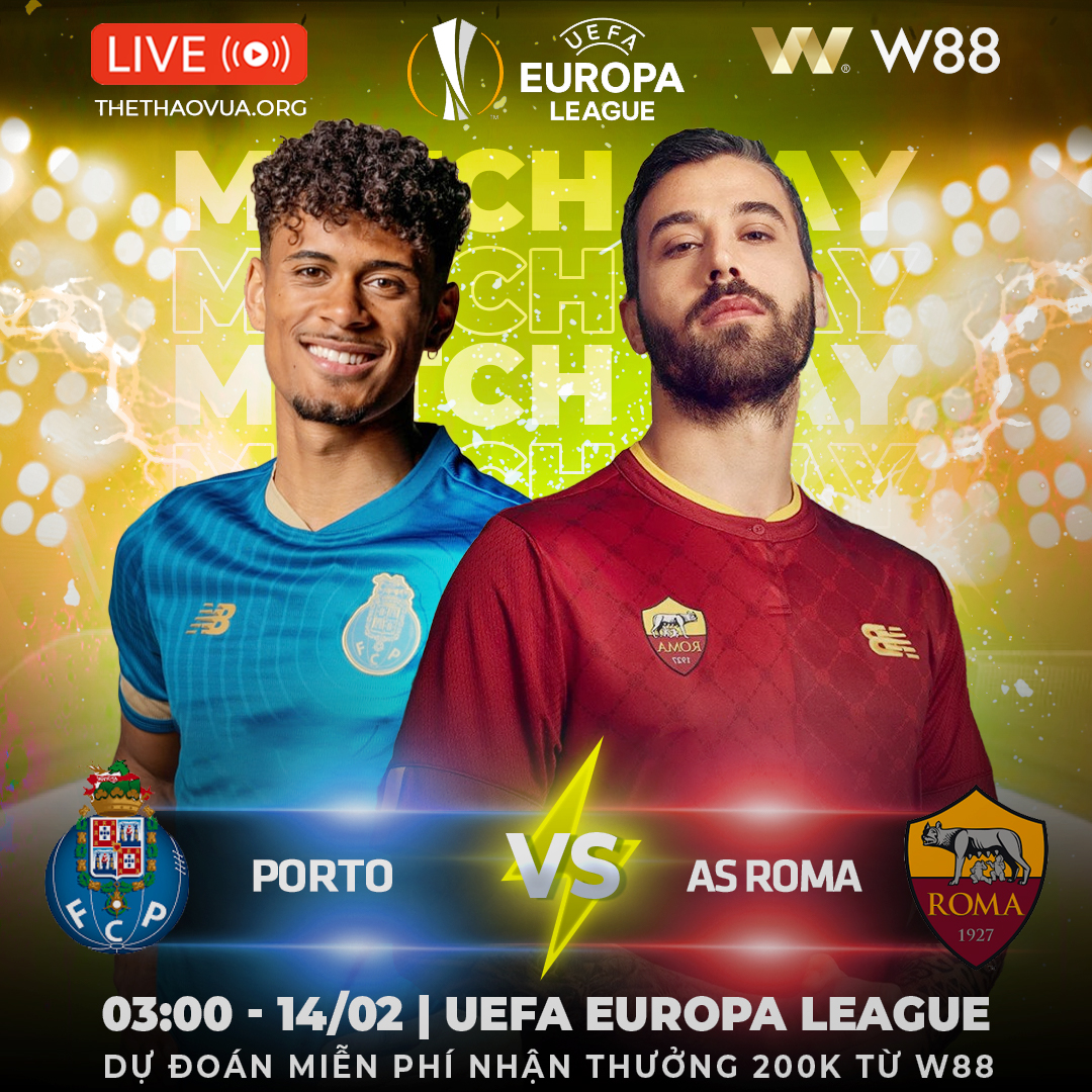 You are currently viewing [W88 – MINIGAME] PORTO – AS ROMA | LÀM KHÓ CHỦ NHÀ